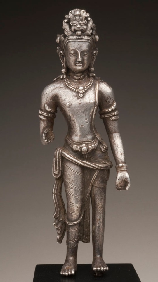 Undated, Tibet, bodhisattva, cast silver, published by Ian Alsop